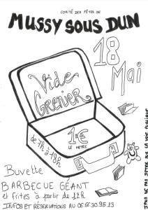 Vide-greniers - Mussy-sous-Dun