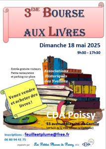 Bourse aux Livres 3ème édition - Poissy