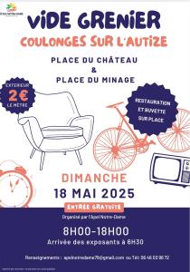 Vide-greniers - Coulonges-sur-l'Autize
