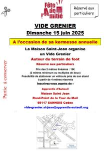 Vide-greniers - Sannois