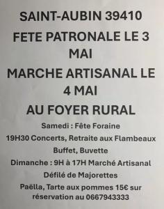 MARCHE ARTISANAL - Saint-Aubin