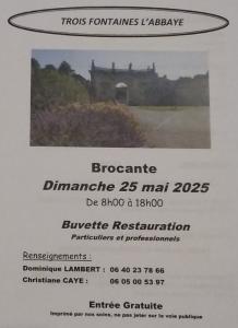 Brocante, Vide-greniers - Trois-Fontaines-l'Abbaye