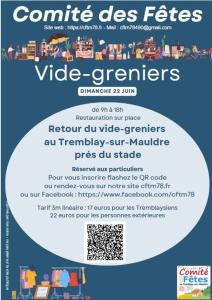 Vide-greniers - Le Tremblay-sur-Mauldre