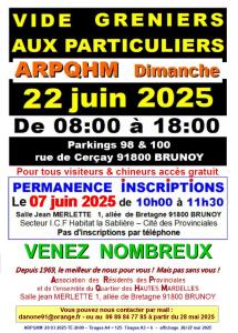 Vide-greniers - Brunoy