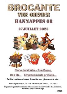 Brocante, Vide-greniers - Hannappes