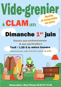Vide-greniers - Clam