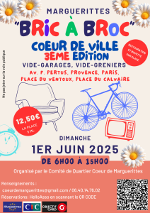 Bric à Broc Cœur de ville 3ème édition - Marguerittes