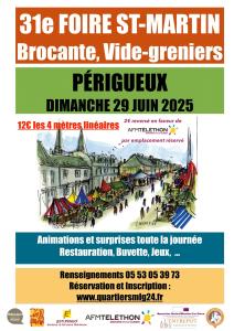 31ème Foire Saint Martin - Périgueux