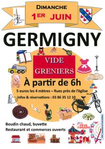 VIDE GRENIERS DIMANCHE 1er JUIN
