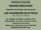 Brocante, Vide-greniers des chasseurs - Saint-Félix