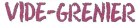 Vide-greniers - Apt