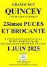 Brocante, Vide-greniers - Quincey