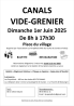 Vide-grenier de canals