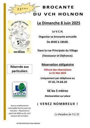 Brocante, Vide-greniers - Holnon
