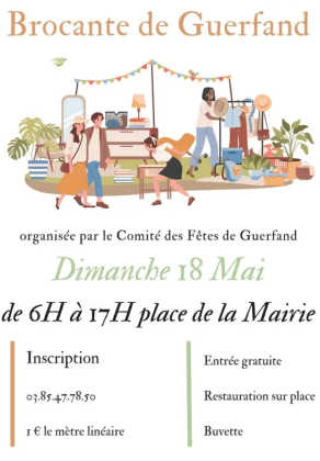 Brocante, Vide-greniers - Guerfand