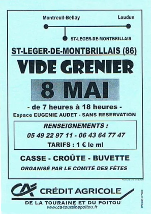 Vide-greniers - Saint-Léger-de-Montbrillais