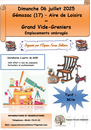 Vide-greniers - Gémozac