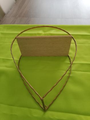 Etagère déco fer et bois
