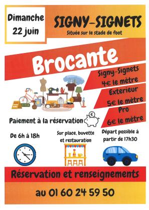 Brocante, Vide-greniers - Signy-Signets