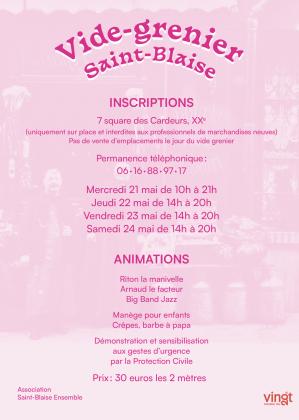 Vide-greniers Saint-Blaise