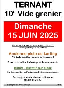 10ème vide grenier de TERNANT (21220)