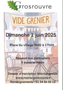 Vide-greniers - Grosrouvre