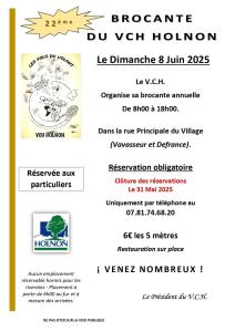 Brocante, Vide-greniers - Holnon