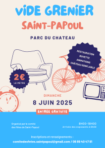 Vide-greniers - Saint-Papoul