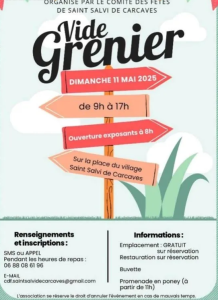 Vide-greniers - Saint-Salvi-de-Carcavès