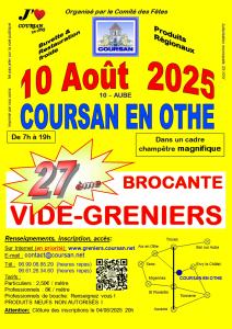 27ème brocante vide-greniers - Coursan-en-Othe