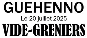 Vide-greniers - Guéhenno