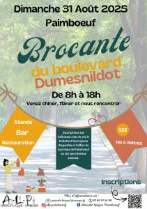 Brocante, Vide-greniers du Boulevard de Paimboeuf