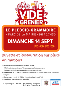 Vide-greniers - Le Plessis-Grammoire