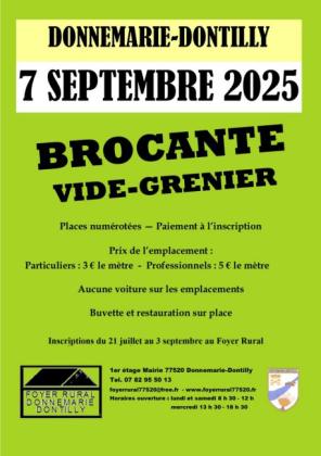 Brocante, Vide-greniers - Donnemarie-Dontilly