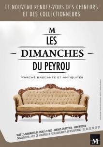 Marché antiquités-brocante à Montpellier