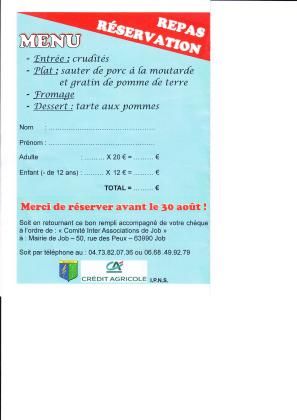VIDE GRENIER JOB
