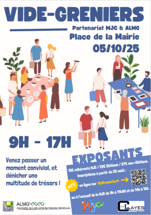 Vide-greniers MJC et ALMG