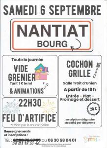Vide-greniers - Nantiat