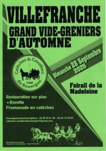 Grand vide-greniers d'automne - Villefranche-de-Rouergue