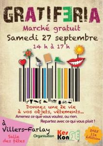 GRATIFERIA - Marché Gratuit - Villers-Farlay