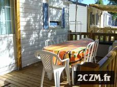 Mobilhome dans camping 6 places à Hyeres