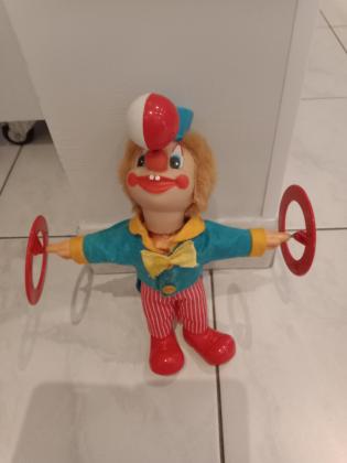 Ancien automate clown