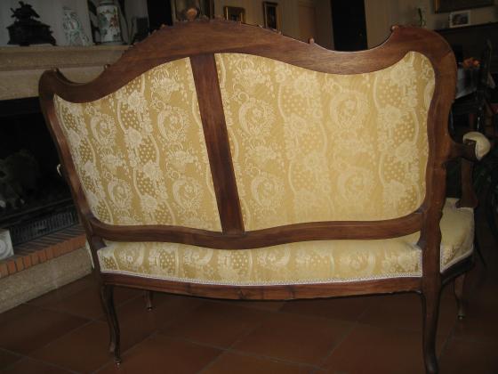 fauteuil LouisXV 2 places