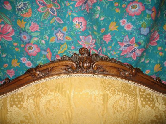 fauteuil LouisXV 2 places