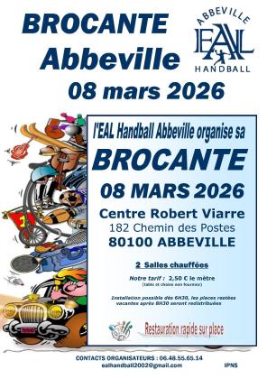 BROCANTE DE L'EAL HANDBALL ABBEVILLE