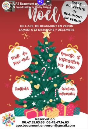 Marché de Noël - Beaumont-en-Véron