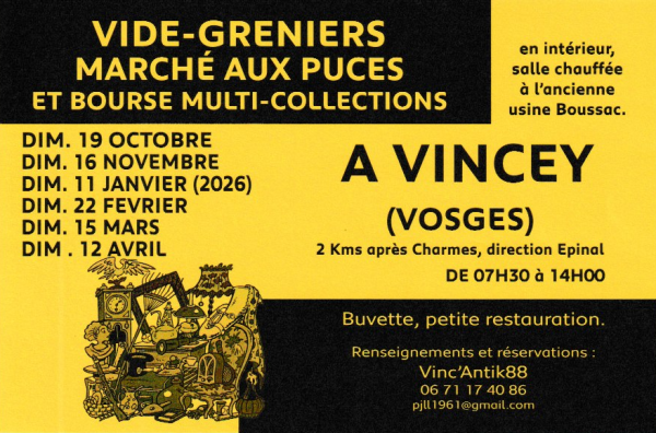 Brocante, vide-greniers et bourse multicollection