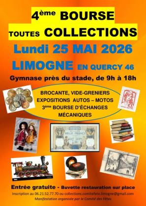 4ème bourse toutes collections - Limogne-en-Quercy