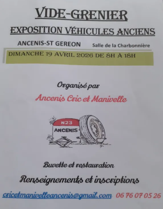 Vide grenier / Exposition véhicules anciens - Riaillé
