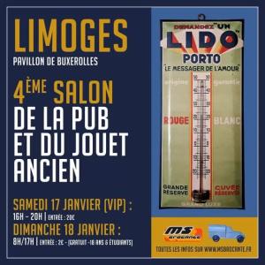 3e salon de la pub et du jouet ancien - Limoges